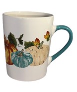 Royal Norfolk Halloween Autumn Pumpkins 16 Oz Oversized Coffee/Tea Mug/Cup-NEW - $16.71