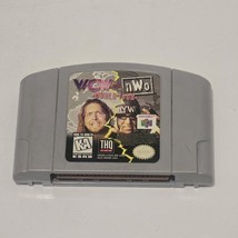 WCW vs NWO World Tour Nintendo 64 N64 1997 Cartridge Only Tested and Wor... - $9.89
