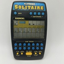 Radica Klondike Solitaire Electronic Model 2320 Handheld Travel Game Big... - £13.25 GBP