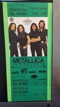 METALLICA - VINTAGE APRIL 11, 1993 JAKARTA, INDONESIA MINT WHOLE CONCERT... - £23.21 GBP