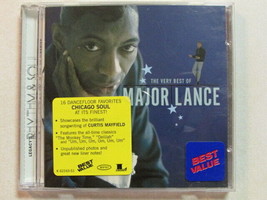 The Very Best Of Major Lance 16 Trk Cd R&amp;B 1960&#39;s Chicago Soul Ek 62243 Like New - £9.21 GBP