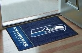Seattle Seahawks Rug 19x30 Starter Style Logo Design - $1,229.27 MXN