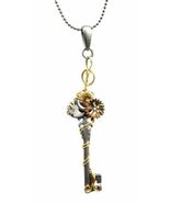Steampunk Gearwork Time Warp Master Key Necklace Alloy Pendant Jewelry A... - €17,17 EUR