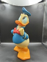 Vintage Illco Toy Walt Disney Rubber Donald Duck Piggy Coin Bank NICE! - $17.75