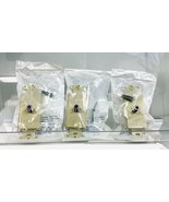 3-PACK Leviton Cable Jack/Connector Decora Insert, Ivory, Wall Jack For ... - $154.19 MXN