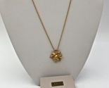 AVON Precious Orchid Gold Tone Faux Pearl Necklace In Original Box - $14.20