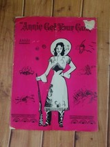 ANNIE GET YOUR GUN Souvenir Program BILLIE WORTH / TAGGART CASEY / RETA ... - $8.98