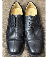 Belvedere Studio Shoes Mens 13D Black Leather Lace Up Dress Oxford Brazil - $21.24