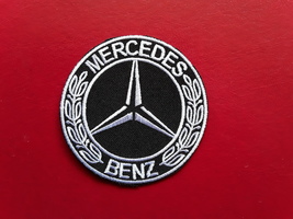 MERCEDES BENZ GERMAN CAR VAN TRUCK EMBROIDERED PATCH  - $4.99