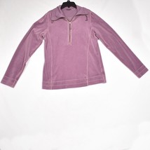 Eddie Bauer Women&#39;s 1/4 Zip Pullover Jacket Size M - £18.17 GBP