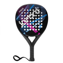 Padel Glassy Carbon Plate Matte Surface Black Handle Leather High quality - £49.84 GBP