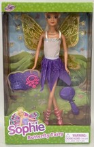 Sophie Butterfly Fairy Doll Figure Purple Dress W/ Accessories - £10.28 GBP