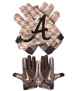 Nike Vapor Jet NCAA Alabama Crimson Tide Script Receivers Football Glove... - $109.95