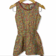 Peek floral sleeveless woven dress 2-3 year - £14.41 GBP