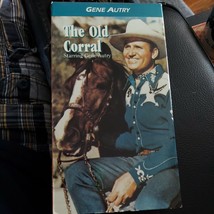 The Old Corral Starring Gene Autry~VHS Tape (1992)~1936 Action Western~NIB~1 hr - £3.54 GBP