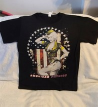 American Patriot Marilyn Monroe Flag Army Military Tattoo T-SHIRT - £8.94 GBP+