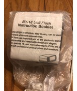 Flash Unit with Instruction Booklet BY-18 Ships N 24h - $57.41 CAD