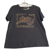 Doll2 Womens T-Shirt Black Size Large 100% Cotton Short Sleeve Pullover ... - $12.35