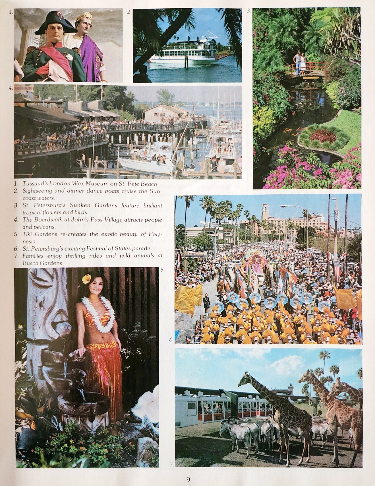 1984 Florida's Suncoast St Petersburg Vintage Travel Magazine Brochure 2 DWF18 Item image 4