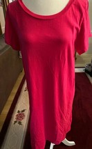 Anthropologie T. L. A. Tshirtsummer Dress Medium Deep Pink b3 - £17.89 GBP