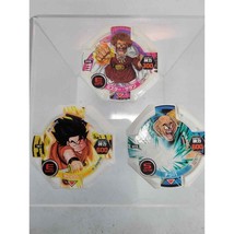 Bandai Dragon Ball Z Discross Plastic Trading Cards Set Lot of 3 - $7.76
