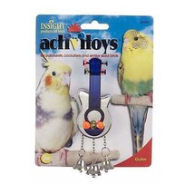 JW Pet ActiviToy Birdy Guitar Bird Toy Multi-Color 1ea/SM/MD - £6.28 GBP