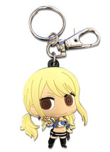 Fairy Tail Lucy SD PVC Key Chain Anime Licensed NEW - £7.56 GBP