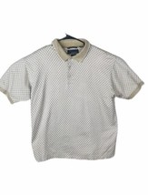 Greg Norman Polished Men&#39;s Short Sleeve Polo Checker Shirt - Size XL - £12.49 GBP