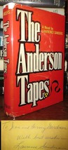 Lawrence Sanders THE ANDERSON TAPES Signed 1st 1st Edition 1st Printing - £174.93 GBP