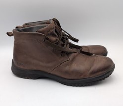 Bogs Cruz Chukka Leather Waterproof Boots Mens Size 13 Brown Leather Dur... - $29.02