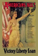 Americans All! Victory Liberty Loan by Howard Chandler Christy - Art Print - $21.99+