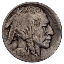 1913-D 5C Buffalo Nickel in VG Condition, Natural Color, Nice 4 Digit Date - $155.91