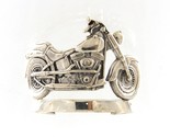 Motorcycle Unisex Bracelet .925 Silver 389429 - $229.00