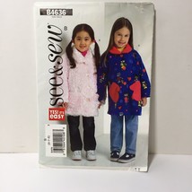 See &amp; Sew 4636 Size 6 7 8 Girls&#39; Jacket Coat - £10.27 GBP