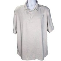 Walter Hagen 11 Majors Golf Polo Shirt Mens XL Gray Striped Performance ... - £18.68 GBP