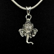 925 sterling silver handmade amazing stylish Indian idol Ganesha pendant ssp509 - £27.17 GBP