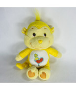 10” Care Bear Cousins Playful Heart Monkey Yellow 2004 Stuffed Animal Pl... - $15.99
