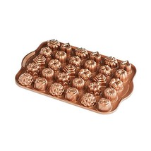 Nordic Ware 59448 Tea Cakes and Candies Bundt Pan, Silver  - $136.00