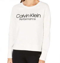Calvin Klein Womens Activewear Performance Logo Sweatshirt Size X-Large,... - $45.00