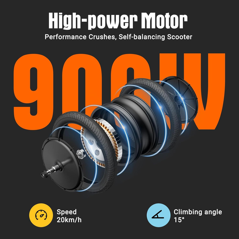 INMOTION E20 Electric Unicycle - 14 Inch Self-Balancing Electric One Wheel Porta Item image 5