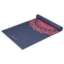 Gaiam Yoga Mat Classic Print Non Slip Exercise &amp; Fitness Mat for All Typ... - £25.53 GBP