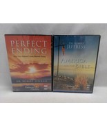 DVD/MP3 CD Perfect Ending &amp;America And The Bible Robert Jeffress Set NEW... - $42.00