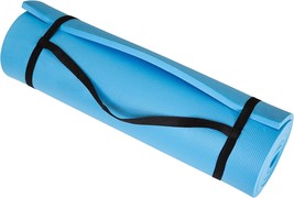 Extra Thick Yoga Mat Collection By Wakeman Fitness: Comfortable Non-Slip - £26.54 GBP