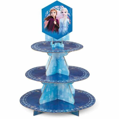 Primary image for Disney Frozen II Elsa Anna Treat Stand 24 Cupcake Holder Party Centerpiece Wilto