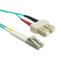 10gigabit 10meter (33ft) aqua green Fiber Optic Cable duplex multimode 5... - $47.47