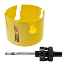 Maxtool 3Pcs 3&quot; Tct Hole Saw 76Mm Carbide Tip Holesaw Arbored Pilot Bit ... - $39.93
