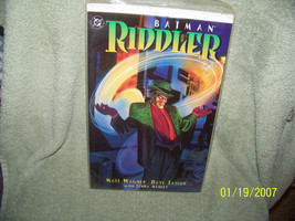 vintage 1995 dc comics  graphic novel [the riddler} - £9.33 GBP