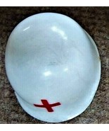 GI Joe White Medic Helmet Vintage 1960&#39;S G I Joe  - $112.09 MXN