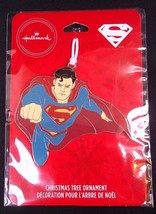 Hallmark SUPERMAN flat metal Christmas ornament on card 2019 NEW - £5.27 GBP