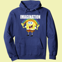SpongeBob - Rainbow with Imagination Pullover Hoodie Unisex S New - £19.43 GBP